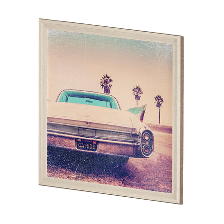 Vintage Ride I by Thomas Brown a Hand Embellished Textured Framed Photo Art Print from Mercana - Luna Furniture