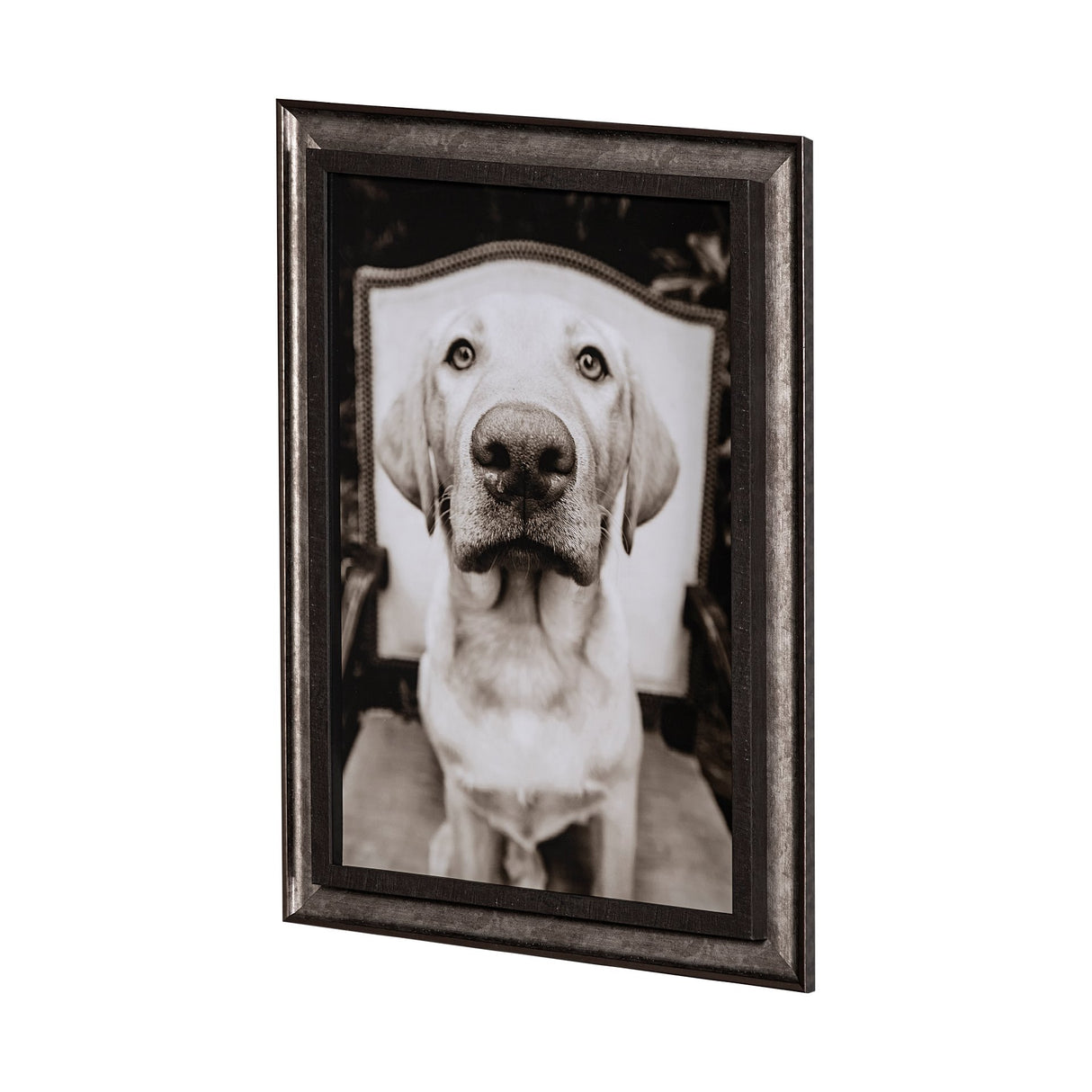 Sitting by Jim Drafield a Hand Embellished Textured Framed Photo Art Print from Mercana - Luna Furniture
