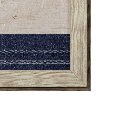 Nautique IX by James Wiens a Hand Embellished Textured Framed Art Print from Mercana - Luna Furniture