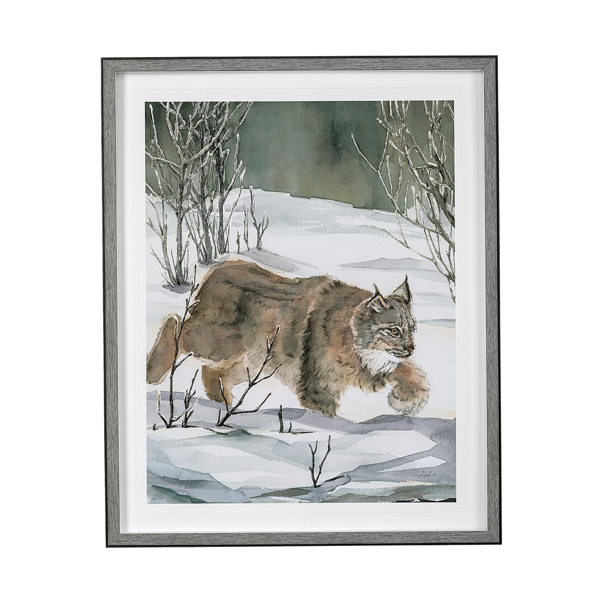 Life in North I by Melody Ducharme a Hand Embellished Textured Framed Art Print Matted under Glass from Mercana - Luna Furniture