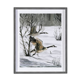 Life in North II by Melody Ducharme a Hand Embellished Textured Framed Art Print Matted under Glass from Mercana - Luna Furniture