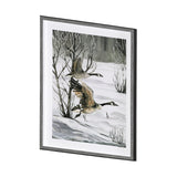 Life in North II by Melody Ducharme a Hand Embellished Textured Framed Art Print Matted under Glass from Mercana - Luna Furniture