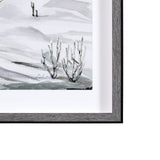 Life in North II by Melody Ducharme a Hand Embellished Textured Framed Art Print Matted under Glass from Mercana - Luna Furniture