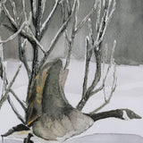 Life in North II by Melody Ducharme a Hand Embellished Textured Framed Art Print Matted under Glass from Mercana - Luna Furniture