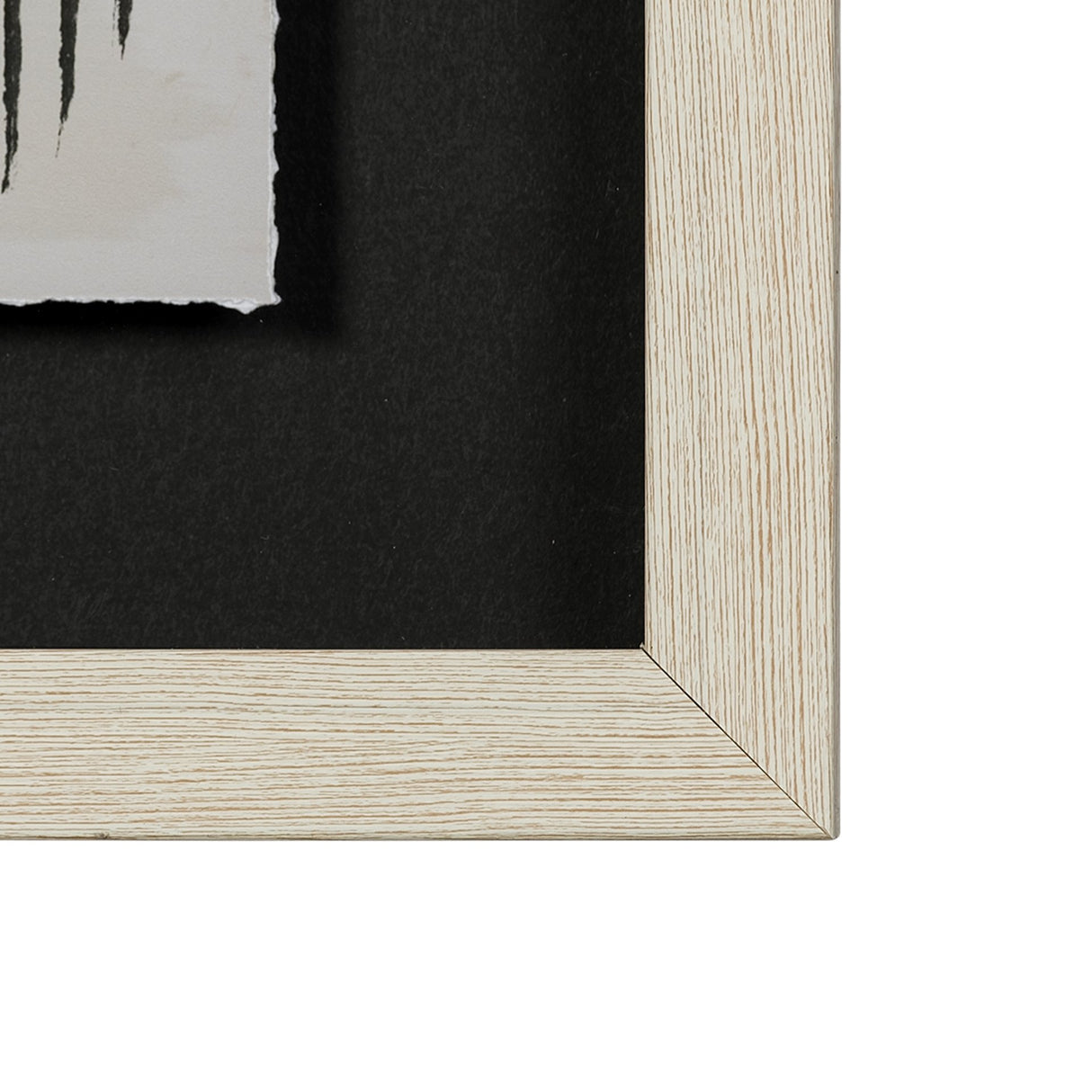 Wool and Silk I by Tom Reeves a Hand Embellished Textured Framed Art Print Matted under Glass from Mercana - Luna Furniture