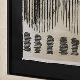 Wool and Silk II by Tom Reeves a Hand Embellished Textured Framed Art Print Matted under Glass from Mercana - Luna Furniture