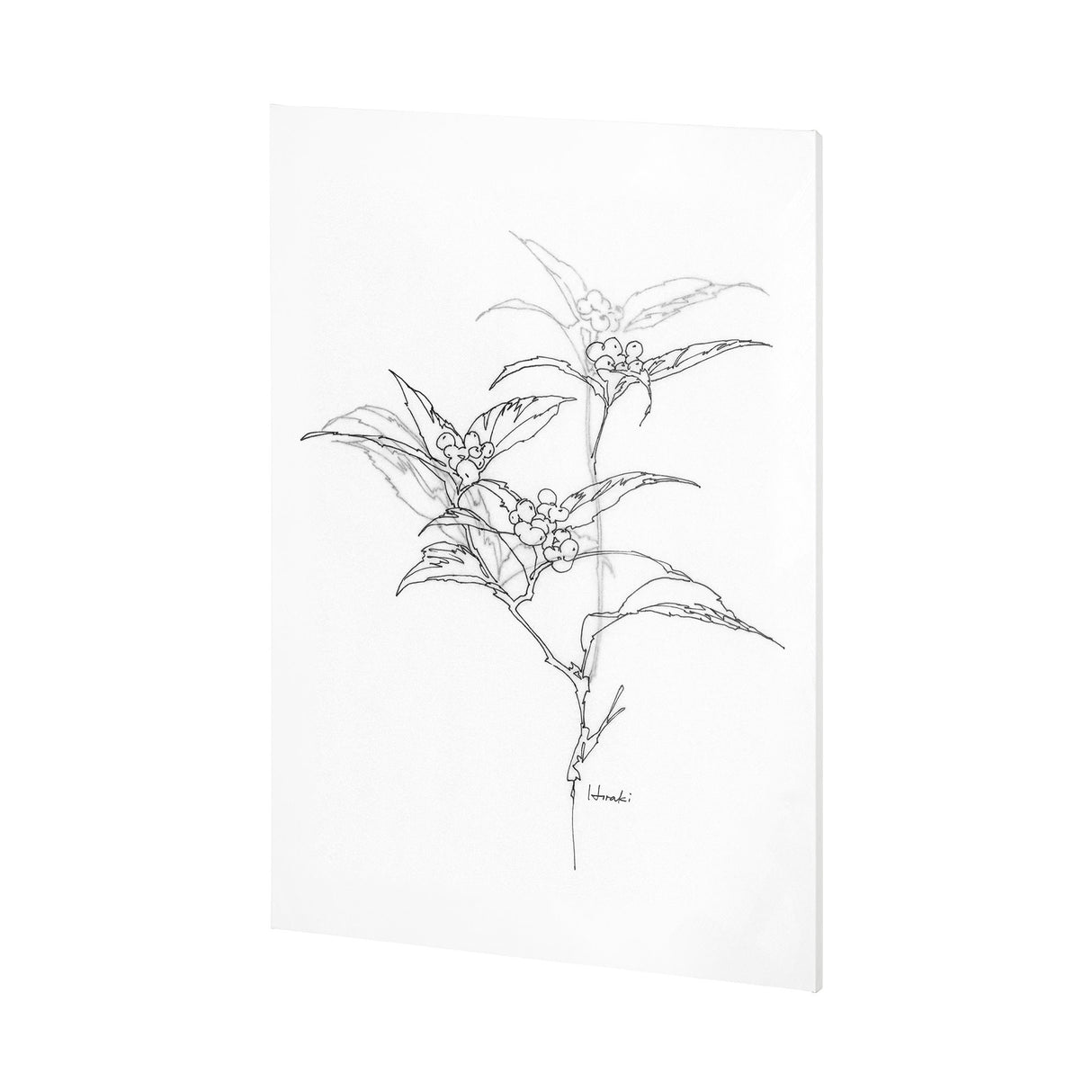 Arrangement IV by Hiraki a Hand Embellished Textured Canvas from Mercana - Luna Furniture
