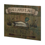 Lodge Signs IV by James Wiens a Hand Embellished Textured Canvas from Mercana - Luna Furniture