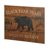 Lodge Signs V by James Wiens a Hand Embellished Textured Canvas from Mercana - Luna Furniture