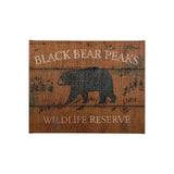 Lodge Signs V by James Wiens a Hand Embellished Textured Canvas from Mercana - Luna Furniture