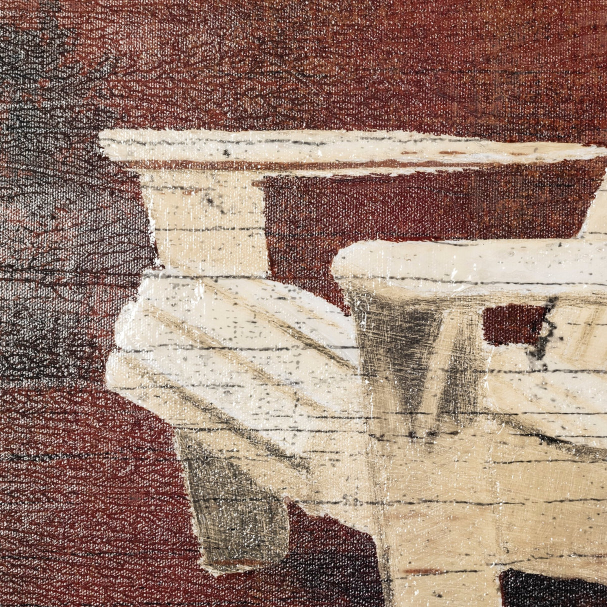 Lodge Signs II by James Wiens a Hand Embellished Textured Canvas from Mercana - Luna Furniture