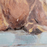 Moo-ving IV by Ethan Harper a Hand Embellished Textured Canvas from Mercana - Luna Furniture
