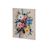 Farmhouse Flowers I by Barbara Fleming a Hand Embellished Textured Canvas from Mercana - Luna Furniture