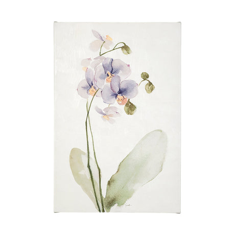 Orchid I by Gabrielle Campbell a Hand Embellished Textured Canvas from Mercana - Luna Furniture