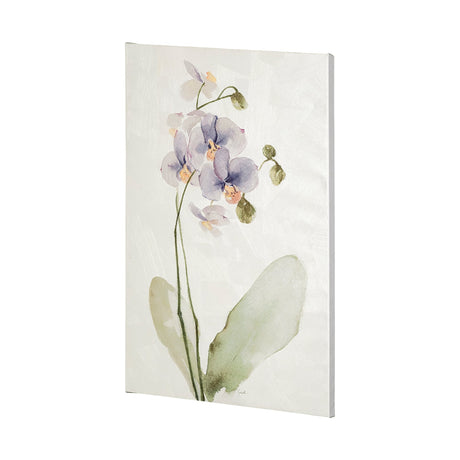 Orchid I by Gabrielle Campbell a Hand Embellished Textured Canvas from Mercana - Luna Furniture