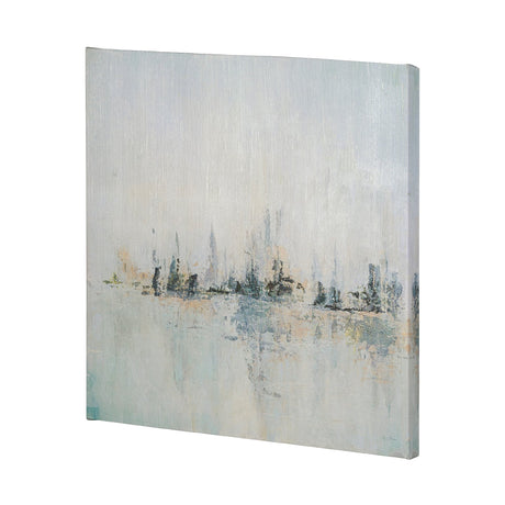 Waterfront I by Jonathan Klassen a Hand Embellished Textured Canvas from Mercana - Luna Furniture