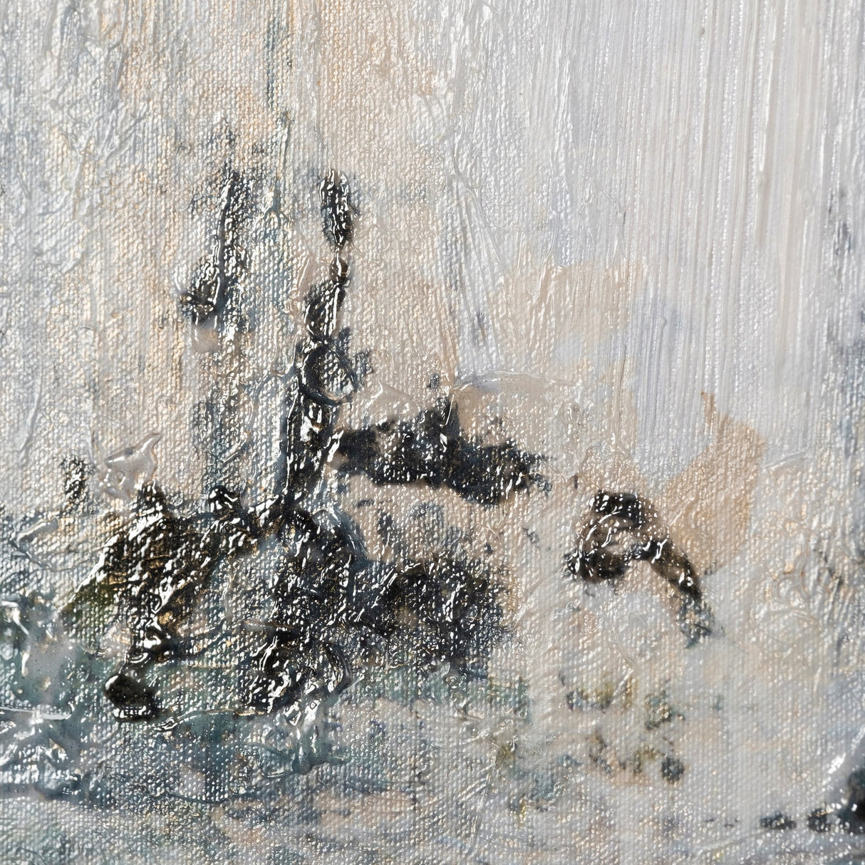 Waterfront I by Jonathan Klassen a Hand Embellished Textured Canvas from Mercana - Luna Furniture