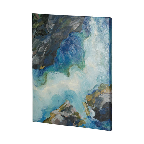 Aerial View II by Silvia Krause a Hand Embellished Textured Canvas from Mercana - Luna Furniture