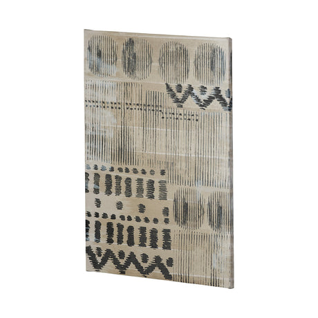 Wool and Silk I by Tom Reeves a Hand Embellished Textured Canvas from Mercana - Luna Furniture