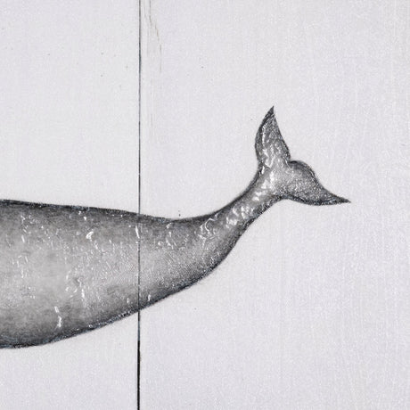 Narwhal by Mercana Studio a Hand Embellished Textured Canvas from Mercana - Luna Furniture