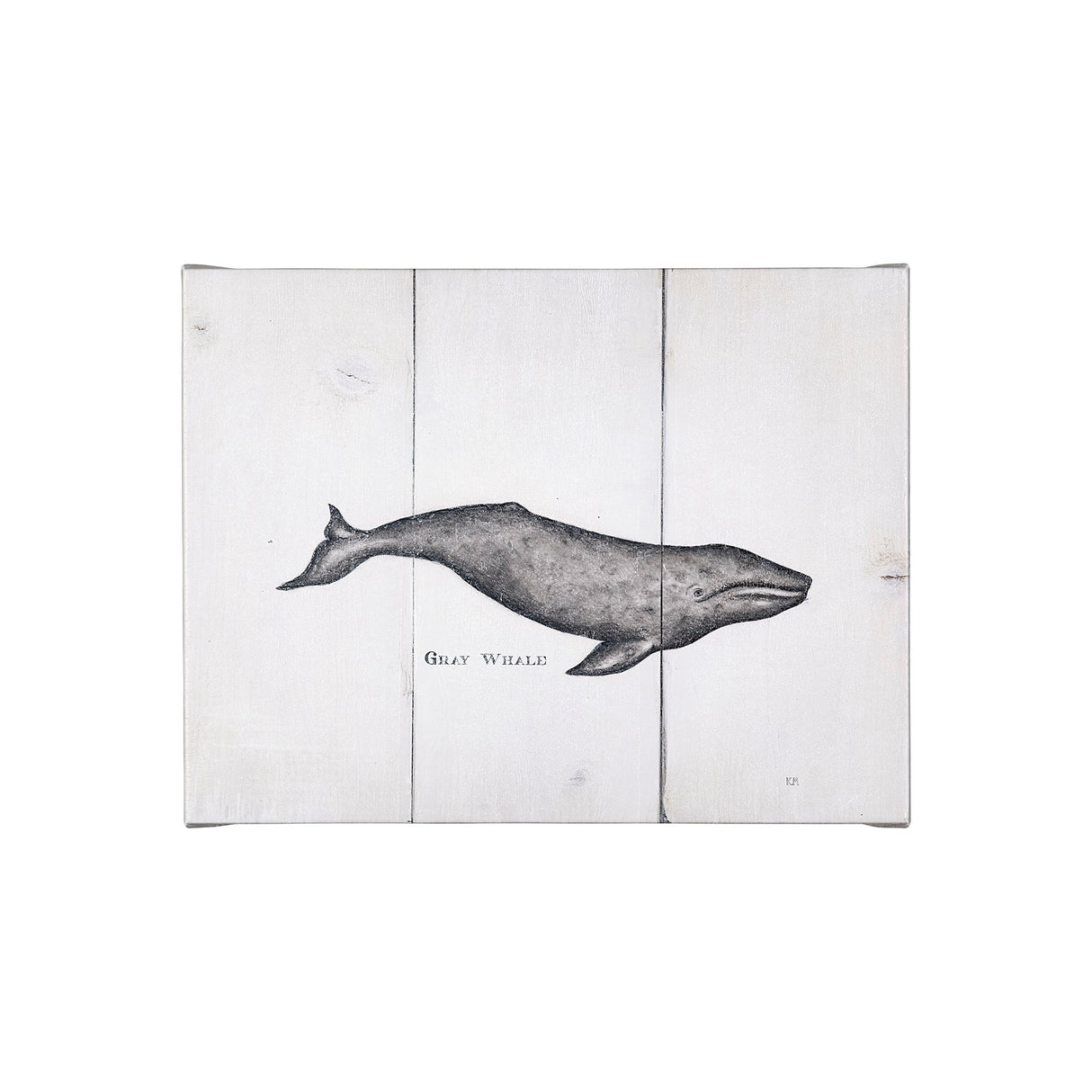 Gray Whale by Mercana Studio a Hand Embellished Textured Canvas from Mercana - Luna Furniture