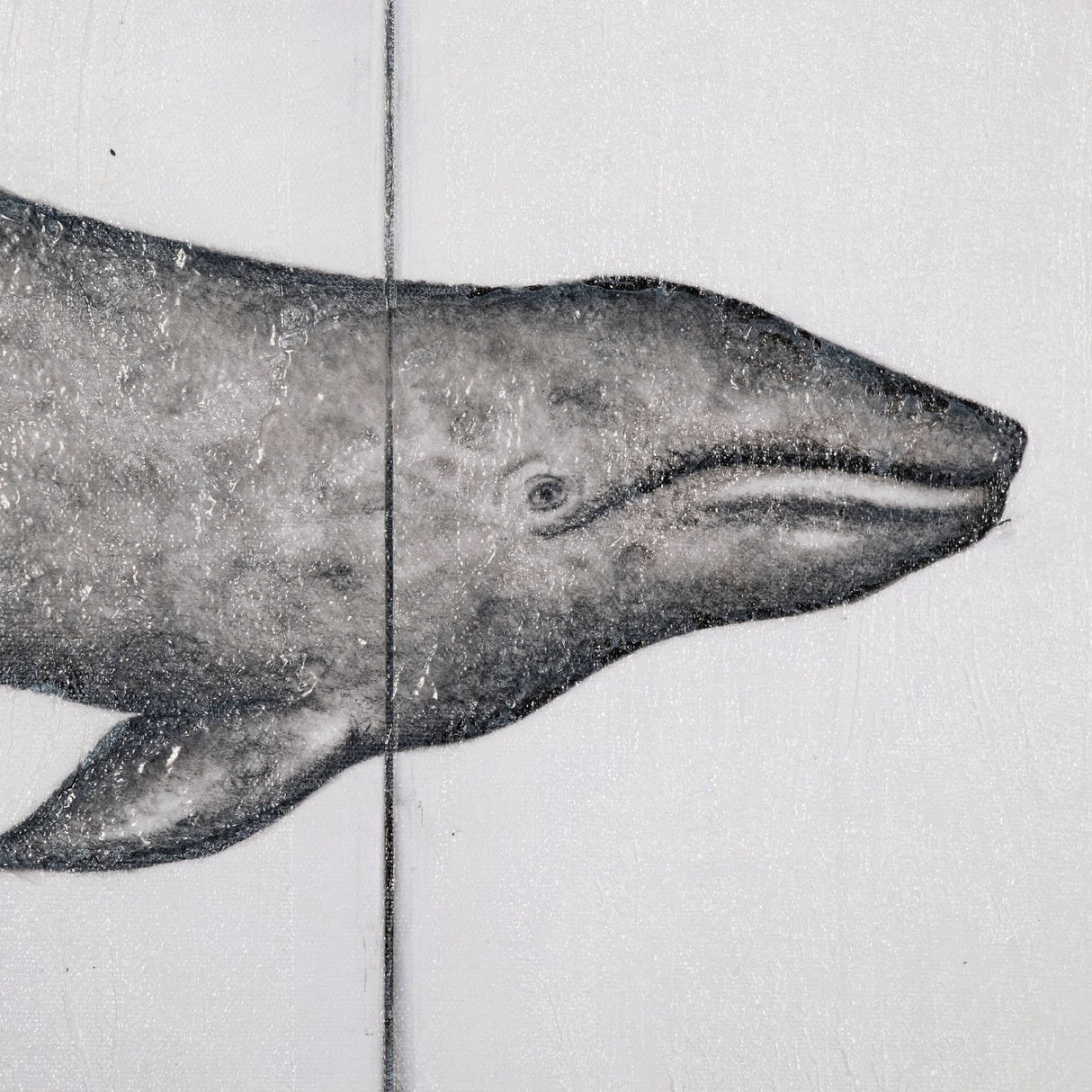 Gray Whale by Mercana Studio a Hand Embellished Textured Canvas from Mercana - Luna Furniture