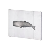 Sperm Whale by Mercana Studio a Hand Embellished Textured Canvas from Mercana - Luna Furniture