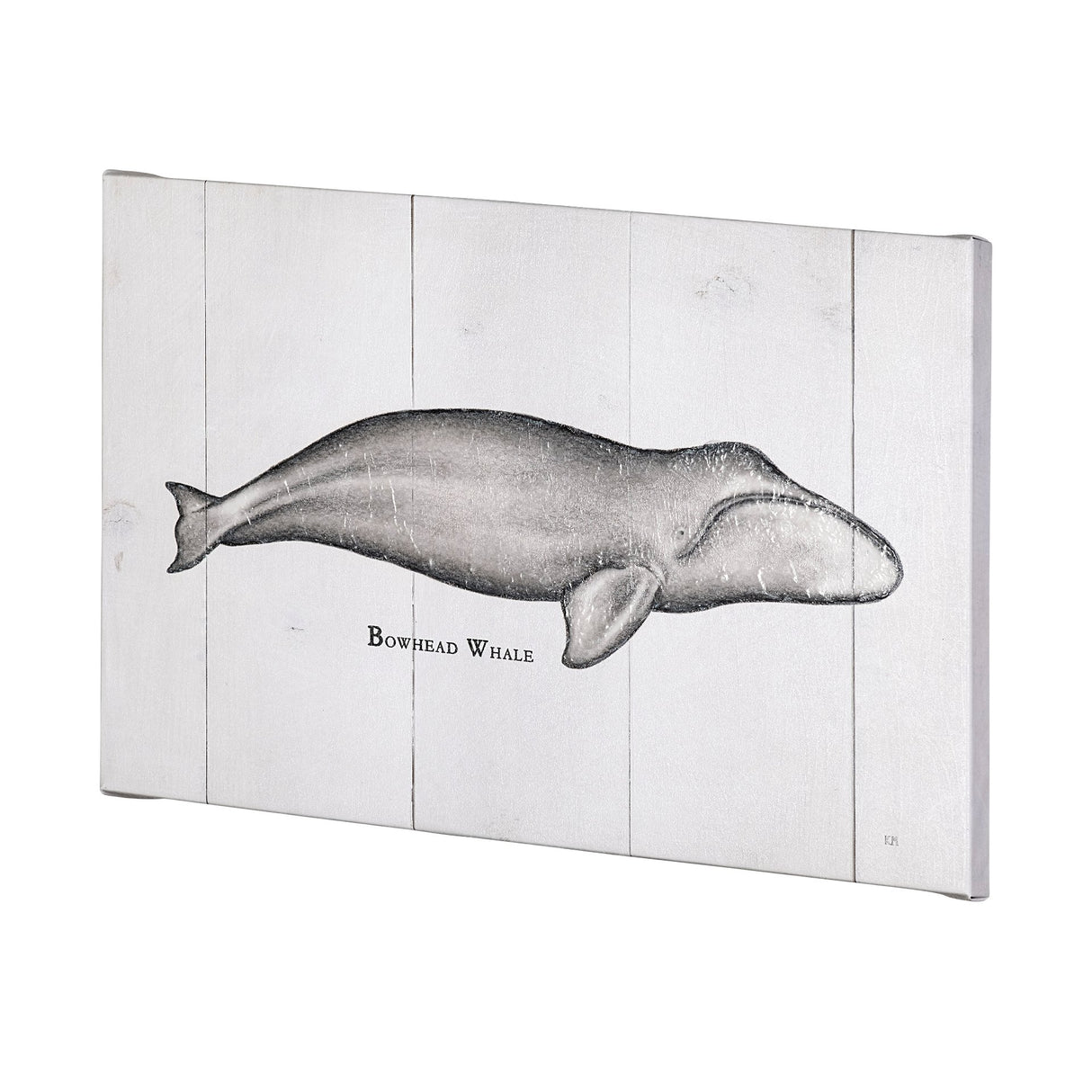 Bowhead Whale by Mercana Studio a Hand Embellished Textured Canvas from Mercana - Luna Furniture