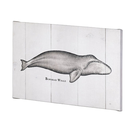 Bowhead Whale by Mercana Studio a Hand Embellished Textured Canvas from Mercana - Luna Furniture