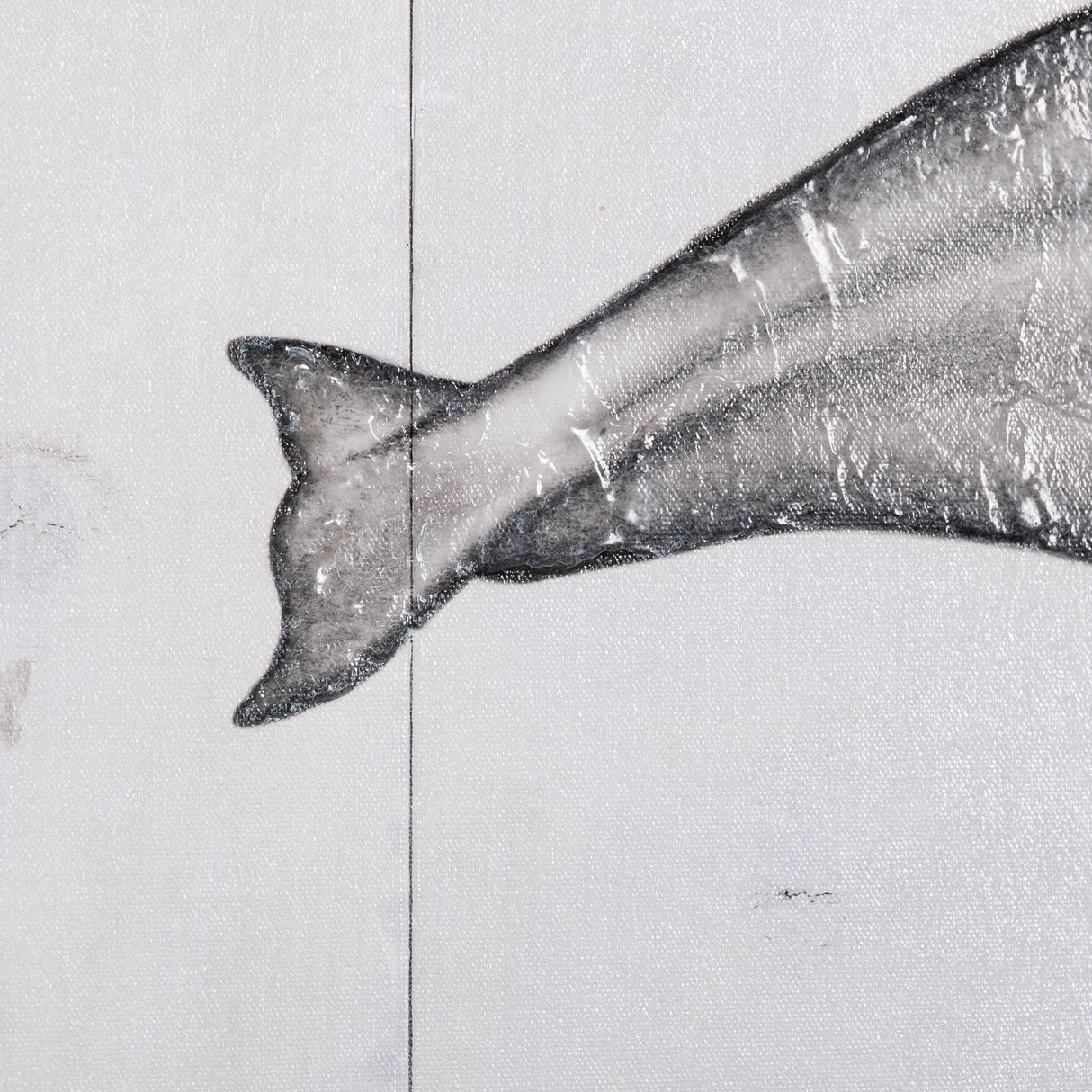 Bowhead Whale by Mercana Studio a Hand Embellished Textured Canvas from Mercana - Luna Furniture