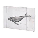 Humpback Whale by Mercana Studio a Hand Embellished Textured Canvas from Mercana - Luna Furniture