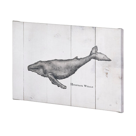 Humpback Whale by Mercana Studio a Hand Embellished Textured Canvas from Mercana - Luna Furniture