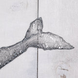 Humpback Whale by Mercana Studio a Hand Embellished Textured Canvas from Mercana - Luna Furniture