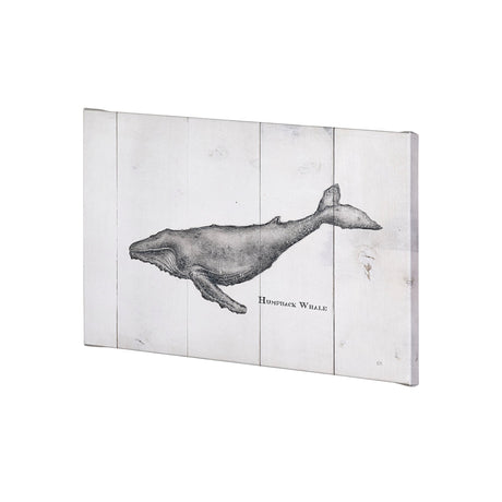 Humpback Whale by Mercana Studio a Hand Embellished Textured Canvas from Mercana - Luna Furniture