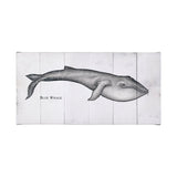 Blue Whale by Mercana Studio a Hand Embellished Textured Canvas from Mercana - Luna Furniture