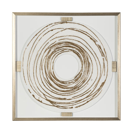 Looping by Studio M a Framed Art Print Matted under Glass from Mercana - Luna Furniture