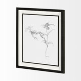 Arrangement VI by Hiraki a Framed Art Print Matted under Glass from Mercana - Luna Furniture