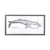 Blue Whale by Mercana Studio a Hand Embellished Textured Framed Art Print from Mercana - Luna Furniture