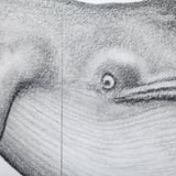 Blue Whale by Mercana Studio a Hand Embellished Textured Framed Art Print from Mercana - Luna Furniture