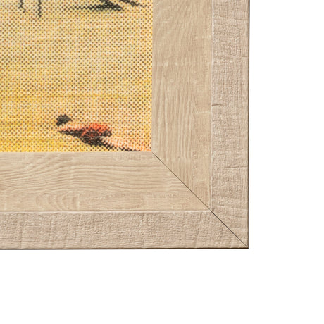 Beach Postcard II by Wild Apple Portfolio a Framed Art Print Matted under Glass from Mercana - Luna Furniture