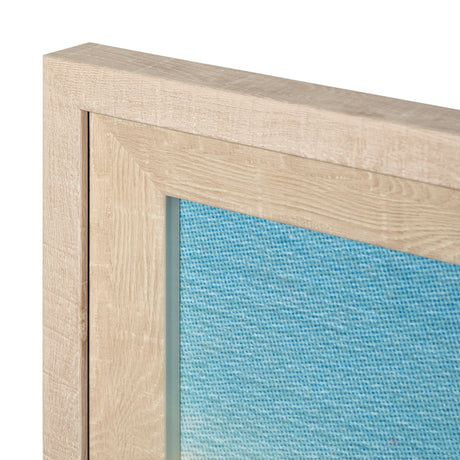 Beach Postcard II by Wild Apple Portfolio a Framed Art Print Matted under Glass from Mercana - Luna Furniture