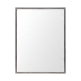 Bristol Grey Plain 3Mil Mirror 30 x 40 from Mercana - Luna Furniture