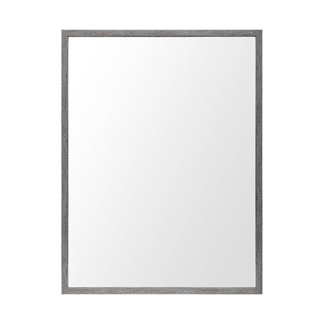 Bristol Grey Plain 3Mil Mirror 30 x 40 from Mercana - Luna Furniture