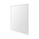 Bristol White Plain 3Mil Mirror 30 x 40 from Mercana - Luna Furniture