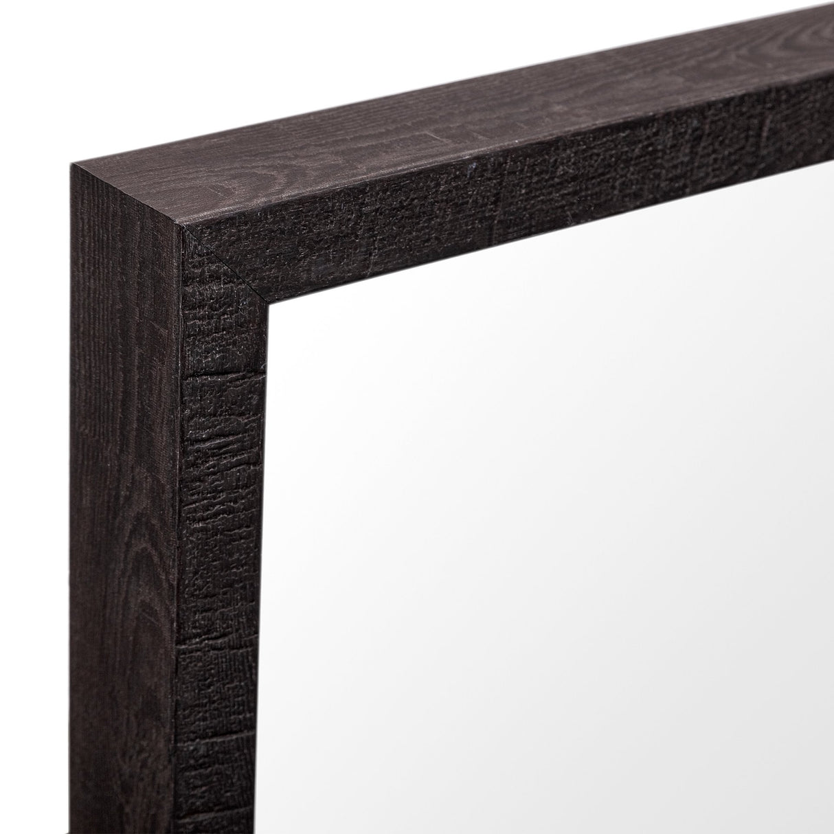 Bristol Espresso 20x24 Faux Wood Frame Bathroom Vanity Mirror from Mercana - Luna Furniture