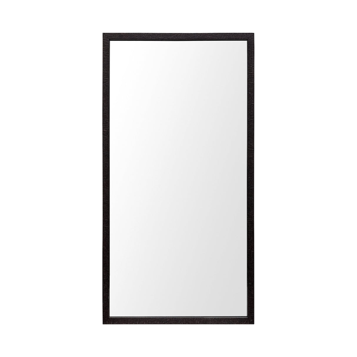 Bristol Espresso 20x40 Faux Wood Frame Bathroom Vanity Mirror from Mercana - Luna Furniture