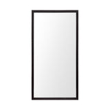 Bristol Espresso 20x40 Faux Wood Frame Bathroom Vanity Mirror from Mercana - Luna Furniture