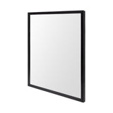 Bristol Espresso 24x30 Faux Wood Frame Bathroom Vanity Mirror from Mercana - Luna Furniture