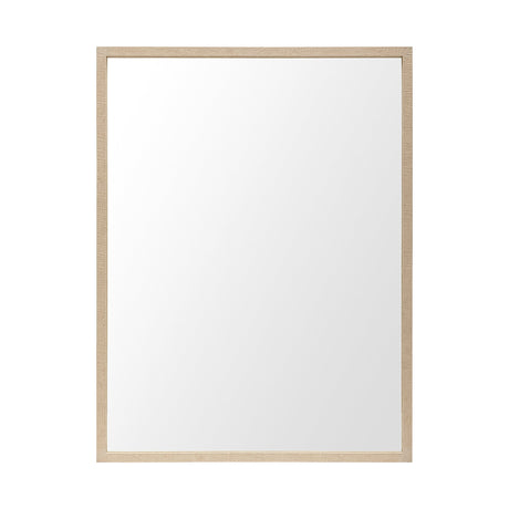Bristol Tan Plain 3Mil Mirror 30 x 40 from Mercana - Luna Furniture