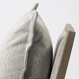 Sherlock Frost Gray Wood Frame Accent Chair from Mercana - Luna Furniture
